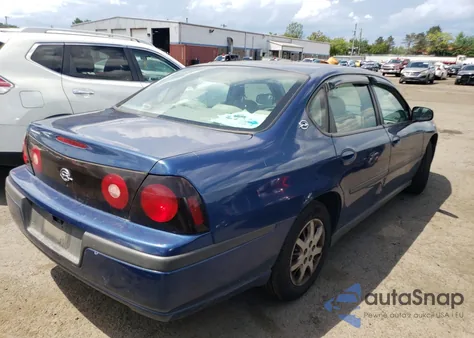 2005 Chevrolet Impala из США, поврежденный, VIN 2G1WF52E859361237